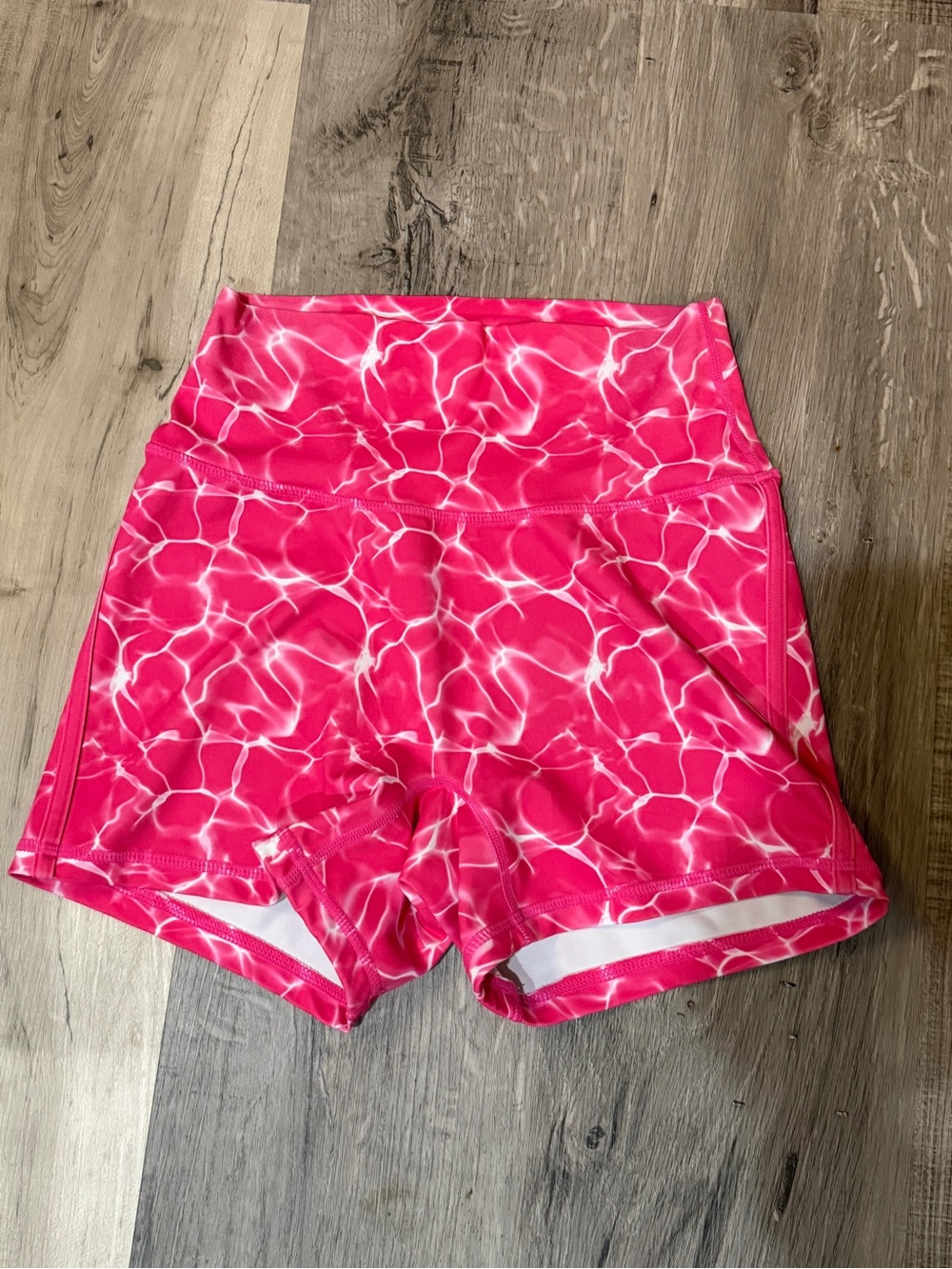 Buffbunny pink biker spandex shorts